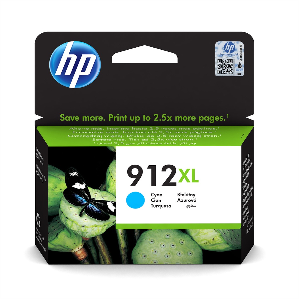 HP Tinte 3YL81AE 912XL XL Cyan - Original - Tintenpatrone