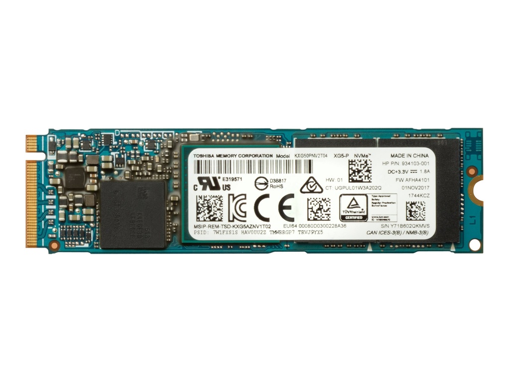 HP Z Turbo Drive Quad Pro - SSD - 1 TB - intern