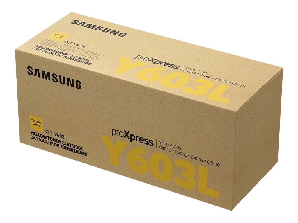 Samsung HP CLT-Y603L - Hohe Ergiebigkeit - Gelb - original - Tonerpatrone (SU557A)