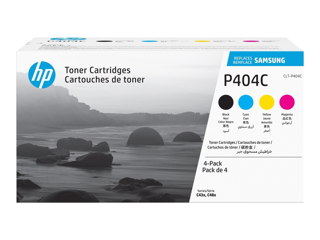 HP CLT-P404C - 4er-Pack - Schwarz, Gelb, Cyan, Magenta - original - Tonerpatrone (SU365A)