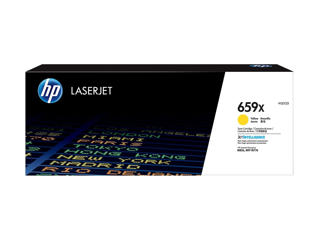 HP 659X - Gelb - original - LaserJet - Tonerpatrone (W2012X)