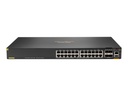 HPE Aruba Networking CX 6200F 24G Class 4 PoE 4SFP 370W Switch - Switch - max. Stapelentfernung 10 km - L3 - managed - 24 x 10/100/1000 (PoE+)