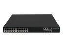HPE Networking Comware 5520HI 24p 10/100/1000BASE-T 4p SFP+ 1G/10G 1-slot TAA Switch - Switch - 1 Steckplatz für Erweiterungsmodul - L3 - managed - 24 x 10/100/1000Base-T + 4 x 1 Gigabit / 10 Gigabit SFP+ (Uplink / Stacking)