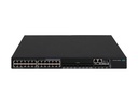 HPE Networking Comware 5520HI 24p SFP 1G 4p SFP+ 1G/10G 1-slot TAA Switch - Switch - 1 Steckplatz für Erweiterungsmodul - L3 - managed - 16 x 100/1000 / SFP + 8 x 10/100/1000 + 4 x 1 Gigabit / 10 Gigabit SFP+ + 4 x 1 Gigabit / 10 Gigabit SFP+ (Uplink / Stacking)