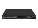 HPE Networking Comware 5520HI 24p SFP 1G 4p SFP+ 1G/10G 1-slot TAA Switch - Switch - 1 Steckplatz für Erweiterungsmodul - L3 - managed - 16 x 100/1000 / SFP + 8 x 10/100/1000 + 4 x 1 Gigabit / 10 Gigabit SFP+ + 4 x 1 Gigabit / 10 Gigabit SFP+ (Uplink / Stacking)