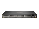 HPE Aruba Networking CX 6200F 48G Class 4 PoE 4SFP+ 370W TAA Switch - Switch - max. Stapelentfernung 10 km - L3 - managed - 48 x 10/100/1000 (PoE+)
