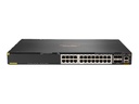 HPE Aruba Networking 6300M 24p Smart Rate 1G/2.5G/5G Class6 PoE 4p SFP56 50G TAA Switch - Switch - max. Stapelentfernung 10 km - L3 - managed - 48 x 100/1000/2.5G/5G (4PPoE)