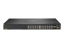 HPE Aruba Networking CX 6200F 24G Class-4 PoE 4SFP+ 370W TAA Switch - Switch - max. Stapelentfernung 10 km - L3 - managed - 24 x 10/100/1000 (PoE+)