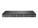 HPE Aruba Networking CX 6200F 48G Class 4 PoE 4SFP 370W Switch - Switch - max. Stapelentfernung 10 km - L3 - managed - 48 x 10/100/1000 (PoE+)