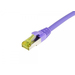 Synergy 21 Patchkabel RJ45 CAT6A 500Mhz lila S-STP S/FTP TPE/LSZH Ultraflex AWG26 - Kabel - Netzwerk