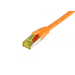 Synergy 21 Patchkabel RJ45 CAT6A 500Mhz orange S-STP S/FTP TPE/LSZH Ultraflex - Kabel - Netzwerk