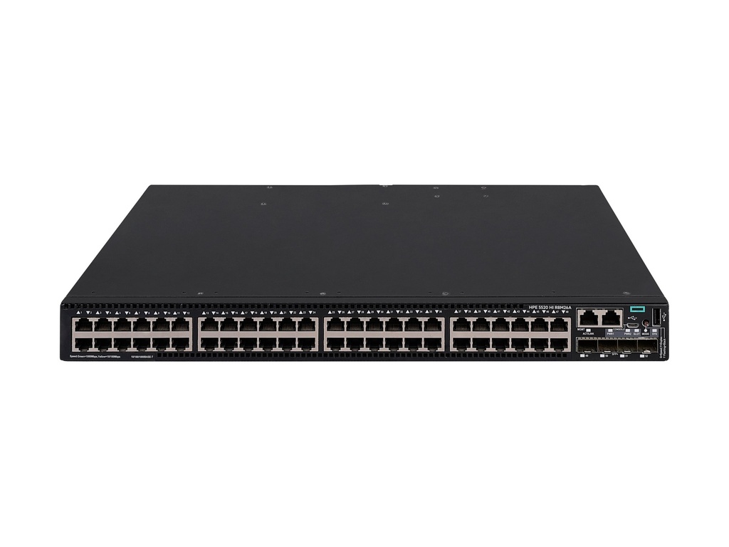 HPE FlexNetwork 5520 48G 4SFP+ HI 1-slot Switch