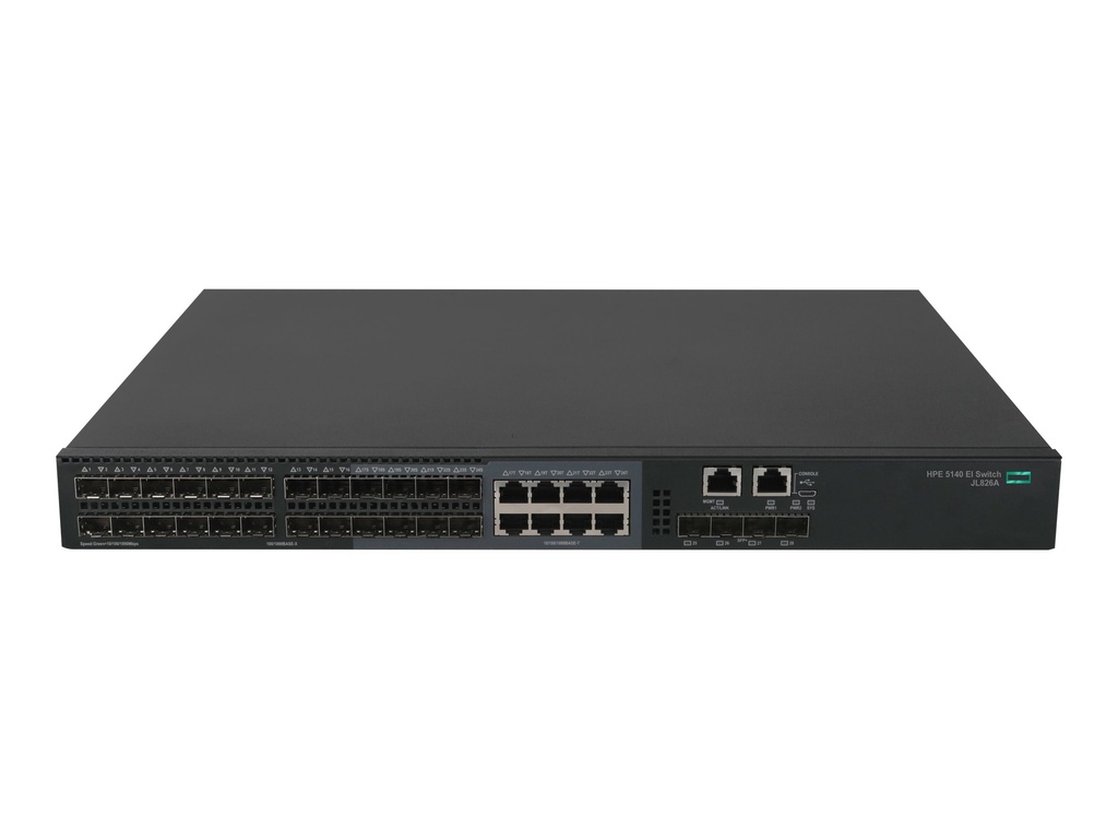 HPE FlexNetwork 5140 24G SFP w/8G Combo 4SFP+