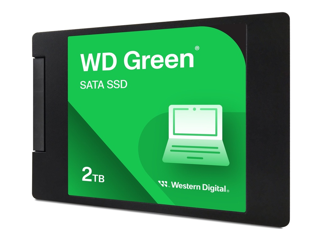WD Green - 2 TB - 2.5" - 545 MB/s - 6 Gbit/s
