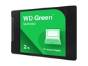 WD Green WDS200T2G0A-00CMW0 - SSD - 2 TB - intern - 2.5" (6.4 cm)