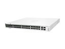 HPE E - Instant On 1960 48G 40p Class4 8p Class6 PoE 2Xgt 2SFP+ 600W Switch - Switch - Kupferdraht