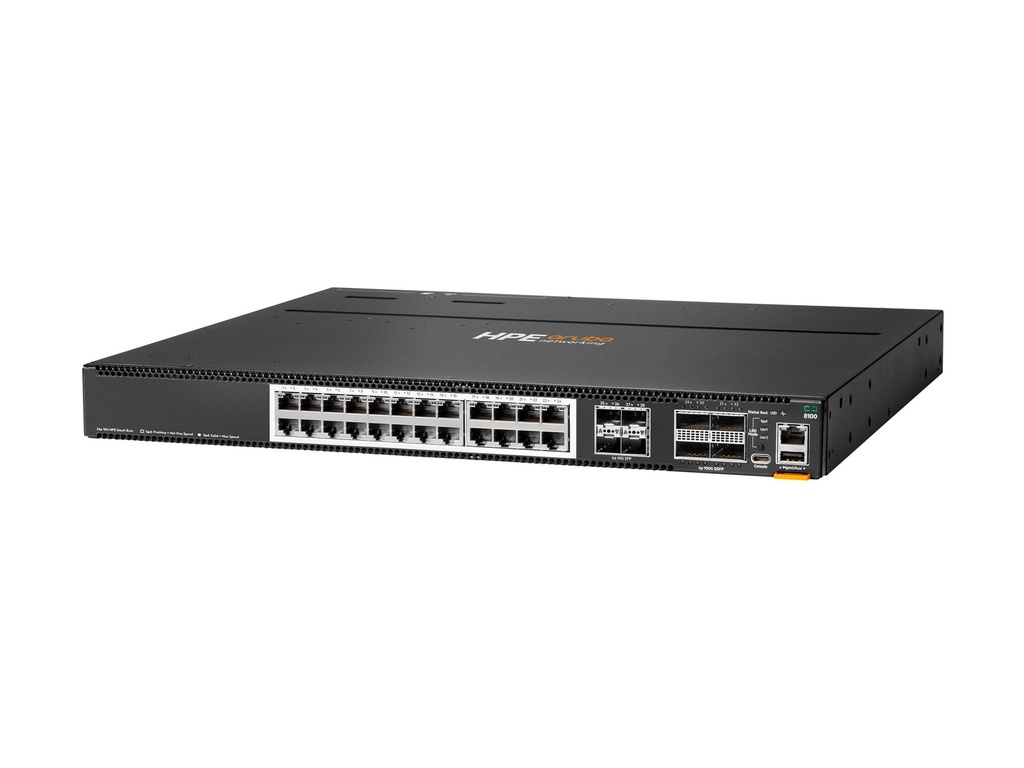 HPE Aruba Networking CX 8100 24x10GBase-T 4x10G