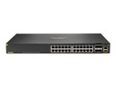 HPE Aruba 6200F 24G Class4 PoE 4SFP+ 370W Switch - Switch - max. Stapelentfernung 10 km - L3 - managed - 24 x 10/100/1000 (PoE+)