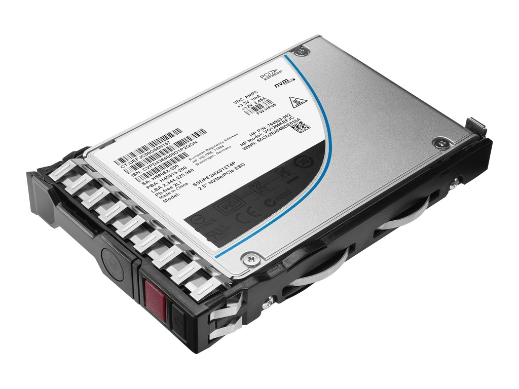 HPE SSD - Read Intensive, High Performance - verschlüsselt - 3.84 TB - Hot-Swap - 2.5" SFF (6.4 cm SFF)