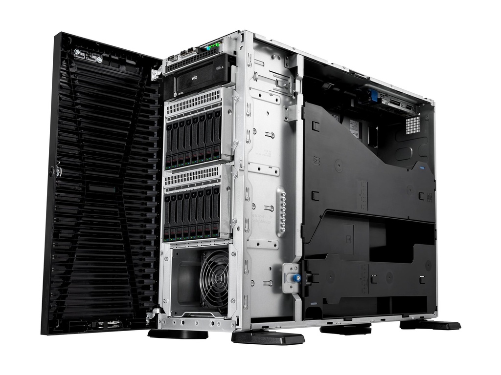[P71659-425] HPE ProLiant ML110 Gen11 - Server - Tower - 4.5U - 1-Weg - 1 x Xeon Silver 4510 / 2.4 GHz - RAM 64 GB - SATA/SAS/PCI Express - Hot-Swap 6.4 cm (2.5")