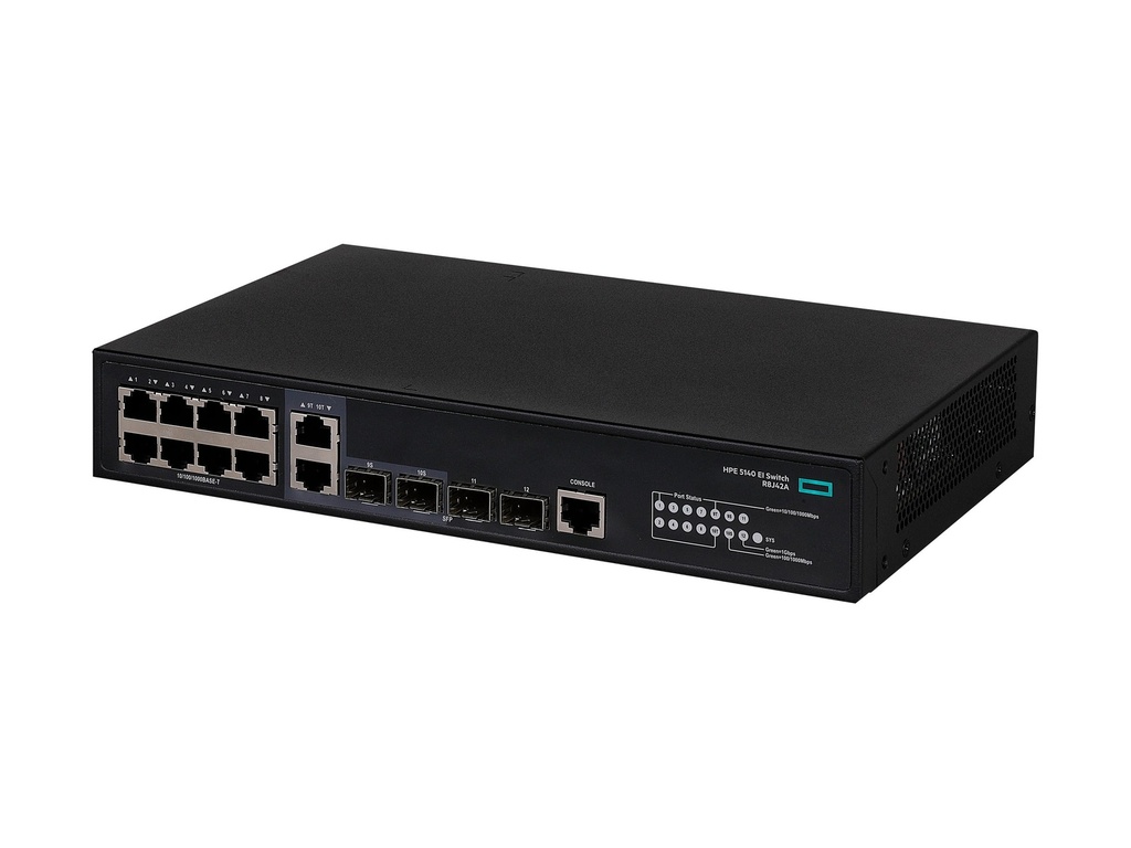 HPE FlexNetwork 5140 8G 2SFP 2XGT Combo EI