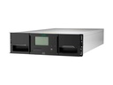 HPE StoreEver MSL3040 Scalable Library Base Module - Bandbibliothek - 720 TB / 1.8 PB - Steckplätze: 40 - keine Bandlaufwerke - Rack - einbaufähig - 3U - 3 halbhohe (HH)