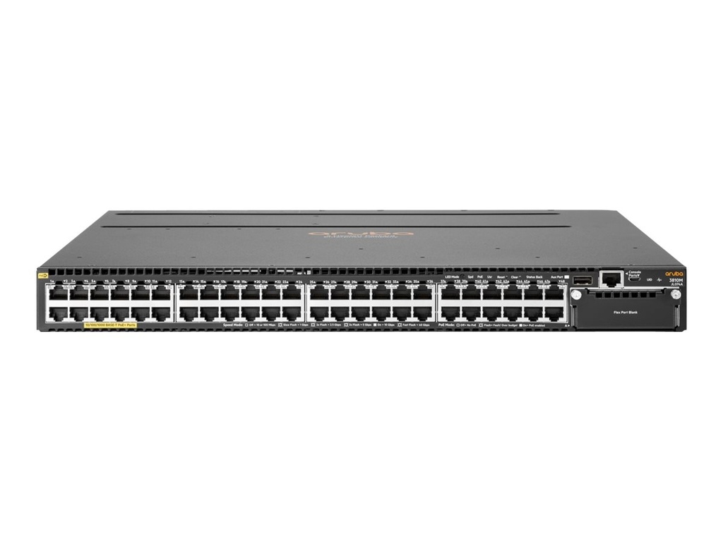 HPE Aruba 3810M 48G PoE+ 4SFP+ 1050W - Switch - L3 - managed - 48 x 10/100/1000 (PoE+)