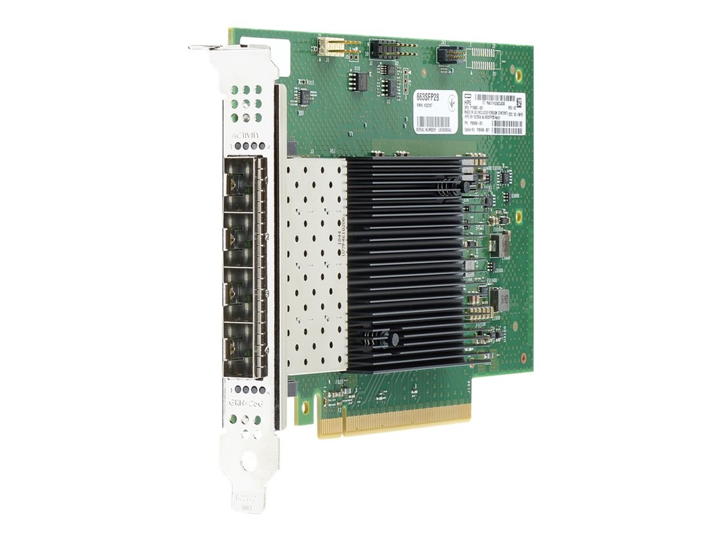 HPE Intel E810-XXVDA4 - Netzwerkadapter - PCIe 4.0 x16