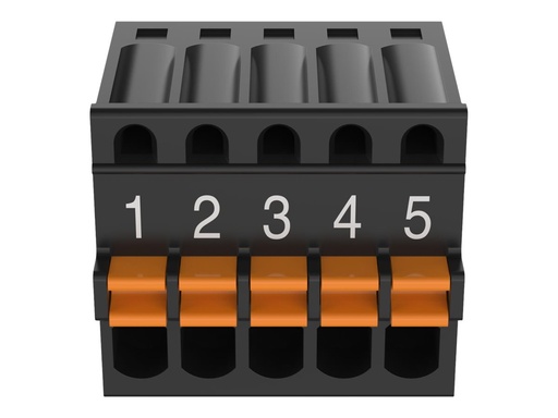 [02794-021] Axis TU6008 - Serieller Anschluss - 5-poliger Anschlussblock (Packung mit 10)