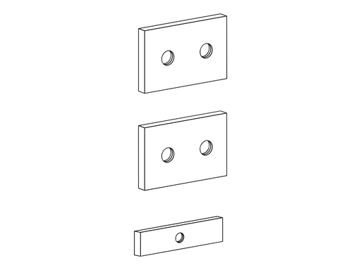 [60-156] Ergotron Montagekomponente (Schienenmontage