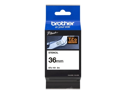 [STE161] Brother STe-161 - Schwarz - Rolle (3,6 cm x 3