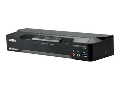 [CM1942-AT-G] ATEN CM1942 - KVM-/Audio-/USB-Switch - 2 x KVM/Audio/USB
