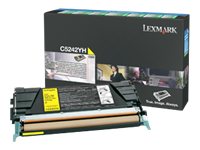[C5242YH] Lexmark Hohe Ergiebigkeit - Gelb - original