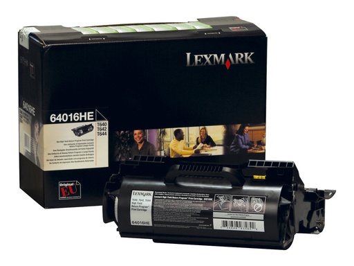 [64016HE] Lexmark Hohe Ergiebigkeit - Schwarz - original