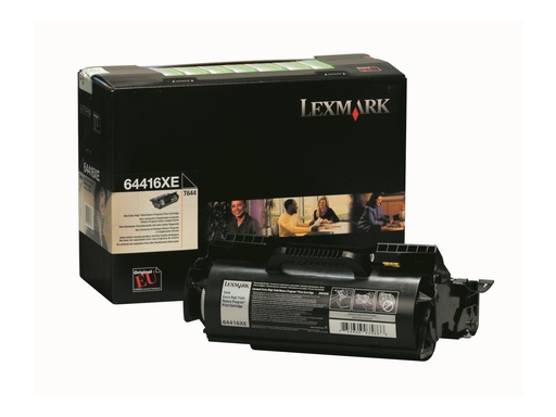 [64416XE] Lexmark Besonders hohe Ergiebigkeit - Schwarz