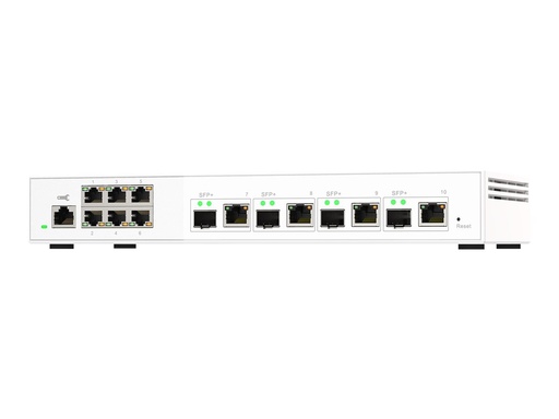 [QSW-M2106-4C] QNAP QSW-M2106-4C - Switch - managed - 6 x 2.5GBase-T + 4 x combo 10 Gigabit SFP+/RJ-45