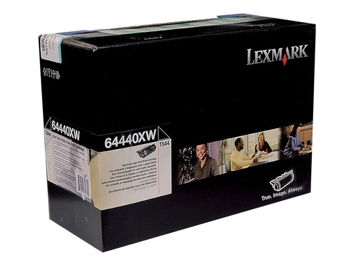 [64440XW] Lexmark Schwarz - original - Tonerpatrone LCCP