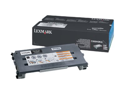 [C500H2KG] Lexmark Hohe Ergiebigkeit - Schwarz - original