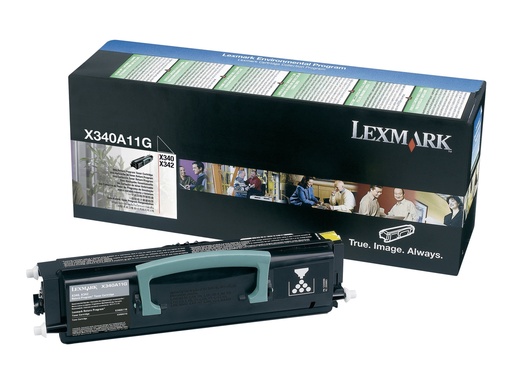 [X340A11G] Lexmark Schwarz - original - Tonerpatrone LRP