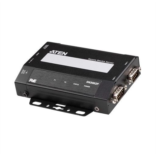 [SN3002P-AX] ATEN SN3002P RS-232 Secure Device Server PoE - Print Server - 0,1 Gbps