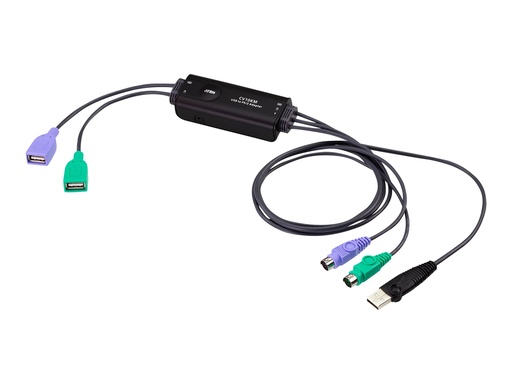 [CV10KM-AT] ATEN Tastatur- / Video- / Maus- (KVM-) Kabel - USB, PS/2 (M)
