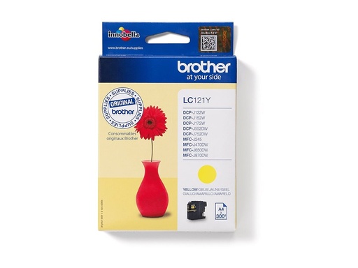 [LC121Y] Brother LC121Y - Gelb - original - Tintenpatrone
