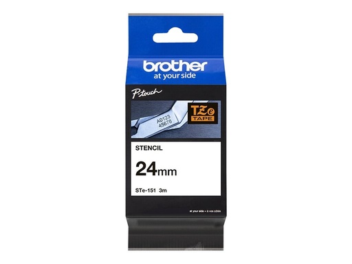 [STE151] Brother STe-151 - Schwarz - Rolle (2,4 cm x 3