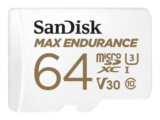 [SDSQQVR-064G-GN6IA] SanDisk Max Endurance - Flash-Speicherkarte (microSDXC-an-SD-Adapter inbegriffen)