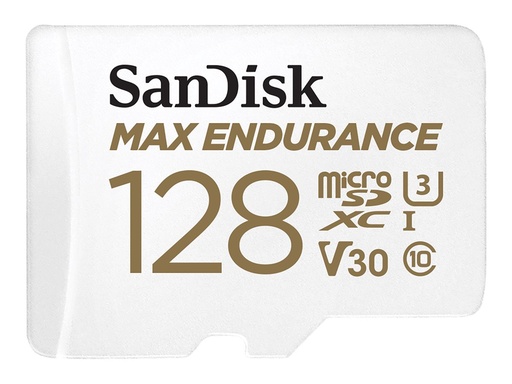 [SDSQQVR-128G-GN6IA] SanDisk Max Endurance - Flash-Speicherkarte (microSDXC-an-SD-Adapter inbegriffen)