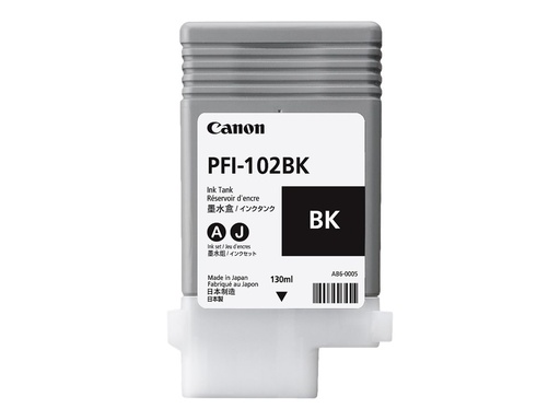 [0895B001] Canon PFI-102 BK - 130 ml - Schwarz - original