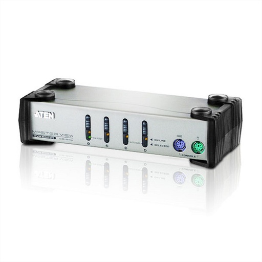 [CS84AC] ATEN Master View MasterView CS-84A 4-Port KVM-Umschalter - PS/2 PS/2, VGA