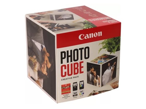 [3713C011] Canon Photo Cube Creative Pack - Glänzend - 2er-Pack - Schwarz, Farbe (Cyan, Magenta, Gelb)