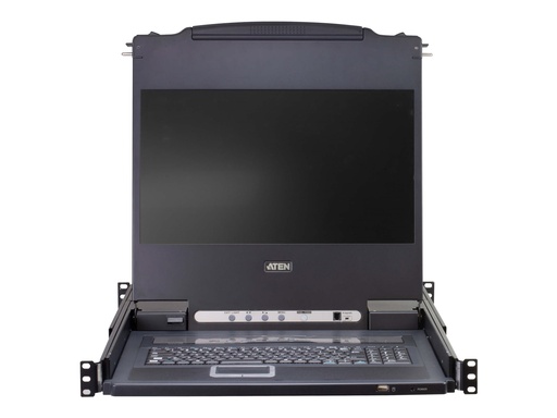 [CL5708MW-ATA-XG] ATEN Slideaway CL5708MW-ATA-XG - KVM-Konsole mit KVM-Switch