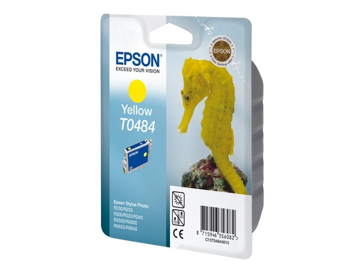 [C13T04844010] Epson T0484 - 13 ml - Gelb - original - Blisterverpackung